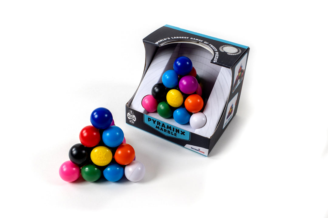 Meffert's Pyraminx Marble Twisty Puzzle