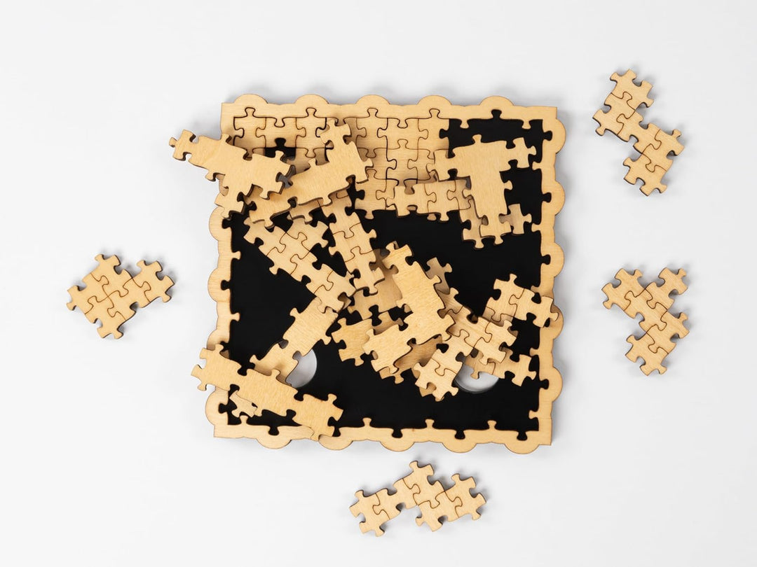 Constantin's Not a Jigsaw Teaser Educational Wooden 3D Puzzle-Develops Motor Skills and Improves Brain Health