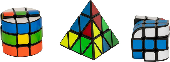 Set of Three Puzzle Cubes