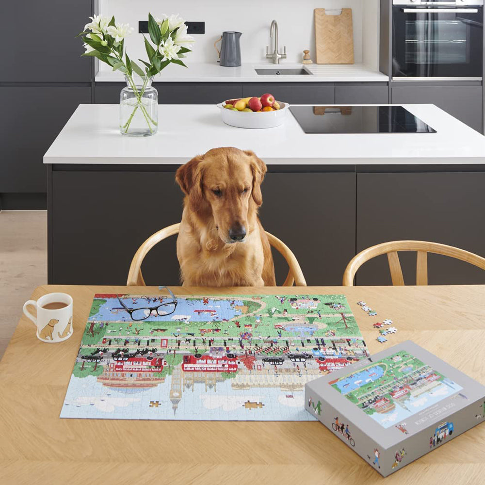 Dog Walkers of London Jigsaw Puzzle