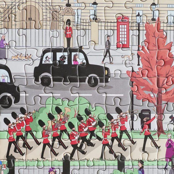 Dog Walkers of London Jigsaw Puzzle