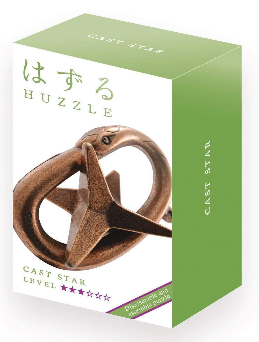 Hanayama Huzzle Cast Puzzle Star - LEVEL 3