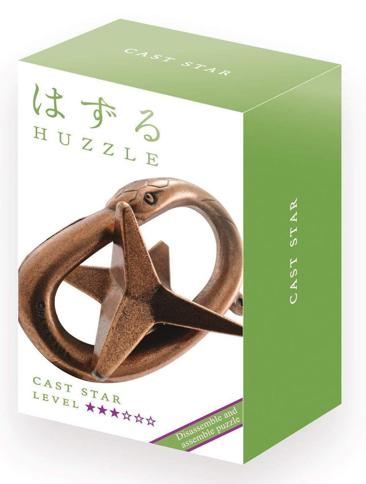 Hanayama Huzzle Cast Puzzle Star - LEVEL 3