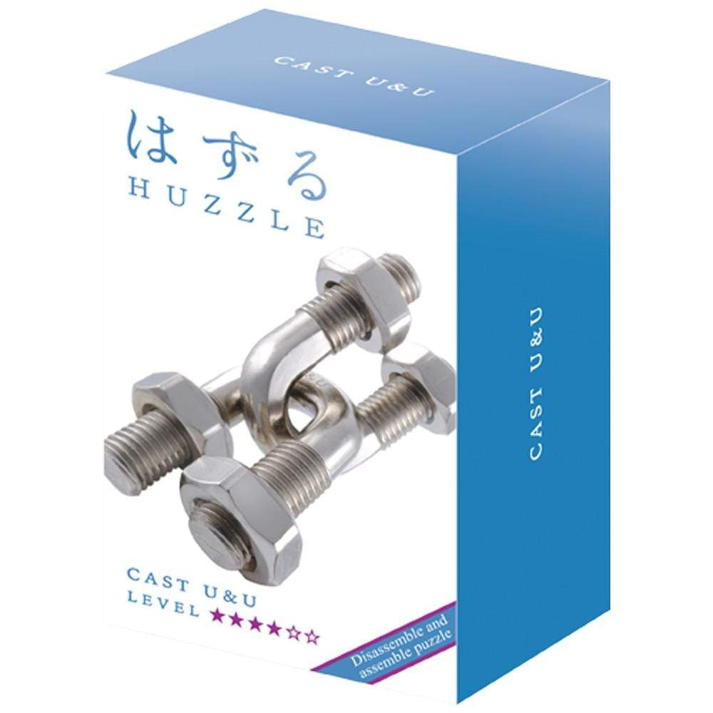 Hanayama Huzzle Cast Puzzle U & U - LEVEL 4