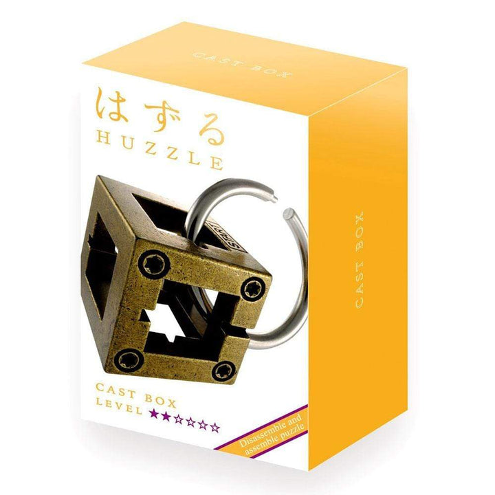 Huzzle Puzzle Hanayama Huzzle Cast Puzzle Box - LEVEL 2