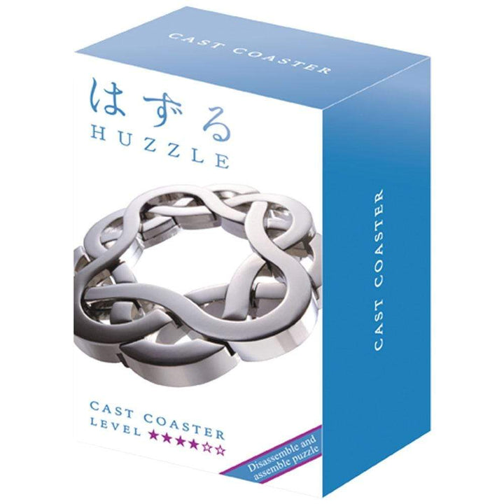 Huzzle Puzzle Hanayama Huzzle Cast Puzzle Coaster - LEVEL 4