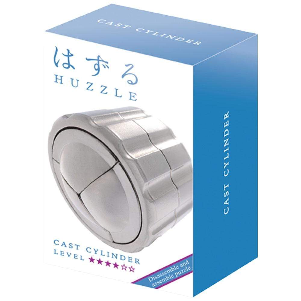 Huzzle Puzzle Hanayama Huzzle Cast Puzzle Cylinder - LEVEL 4