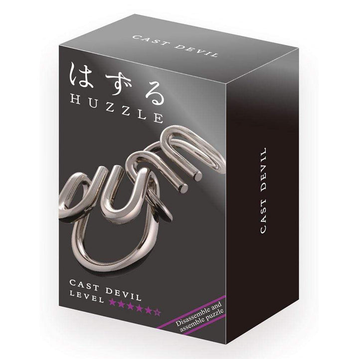 Huzzle Puzzle Hanayama Huzzle Cast Puzzle Devil - LEVEL 5