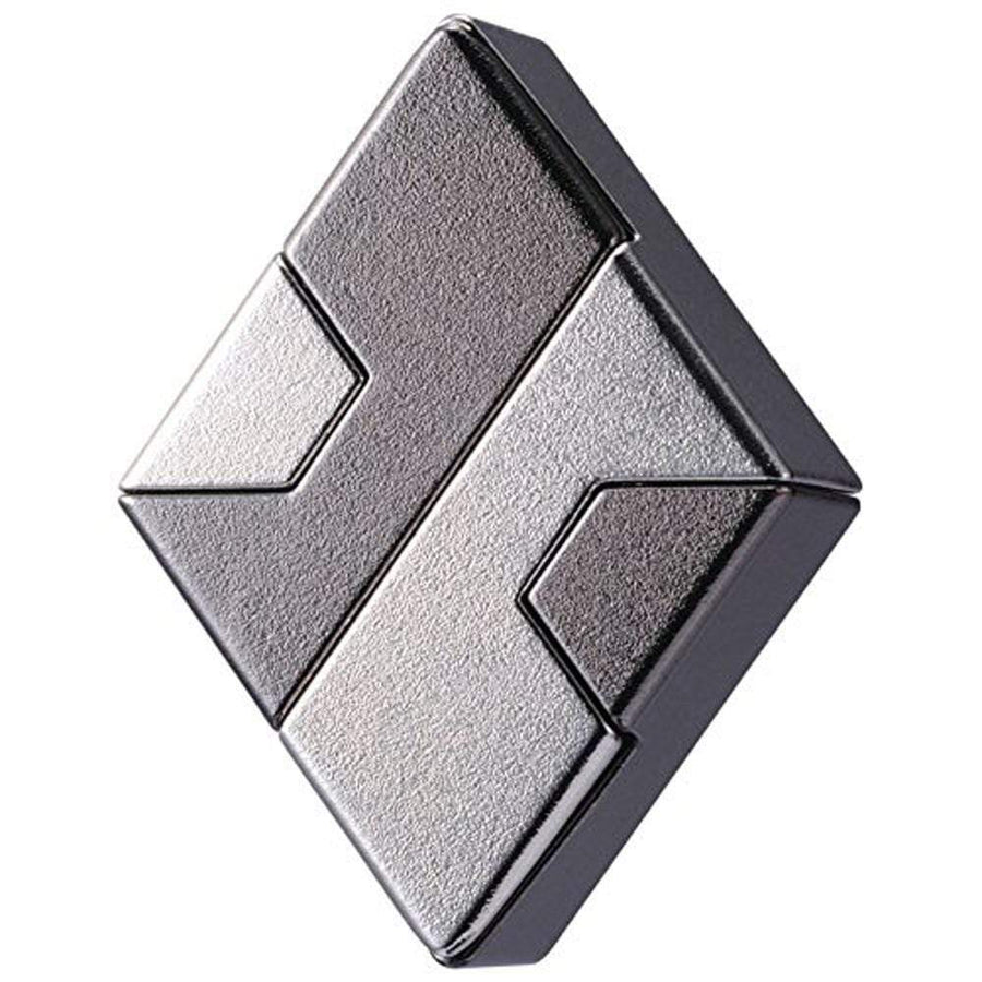 Huzzle Puzzle Hanayama Huzzle Cast Puzzle Diamond - LEVEL 1