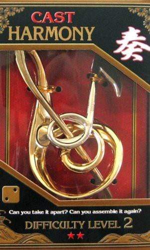 Huzzle Puzzle Hanayama Huzzle Cast Puzzle Harmony - LEVEL 2