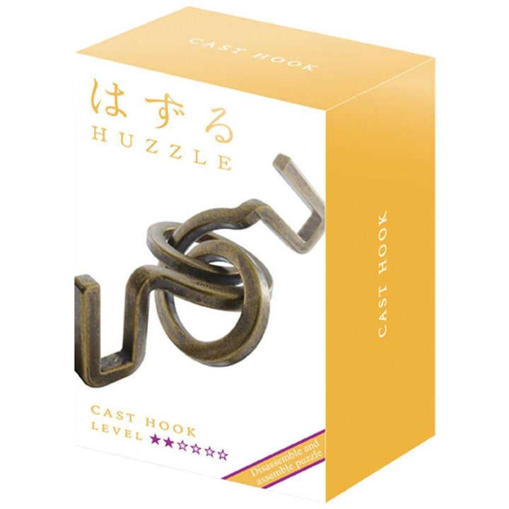 Huzzle Puzzle Hanayama Huzzle Cast Puzzle Hook - LEVEL 2