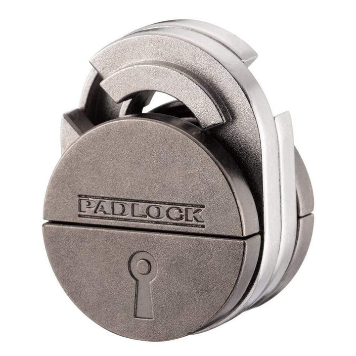 Huzzle Puzzle Hanayama Huzzle Cast Puzzle Padlock - LEVEL 5